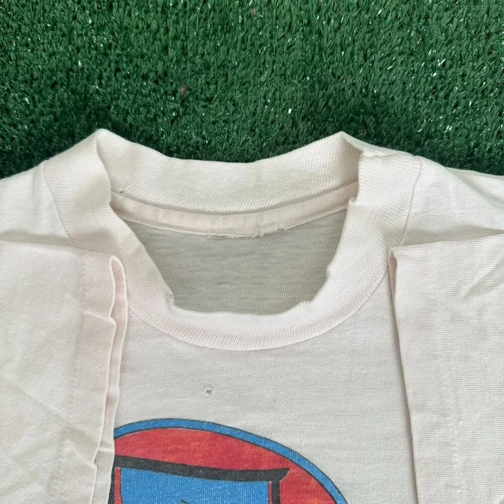 Vintage 80s Whale Nature T-Shirt Animal Wildlife Art Tee - Picture 5 of 6